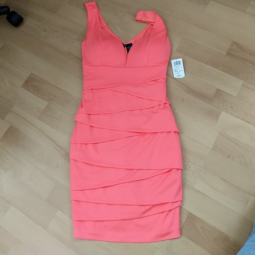 Coral dress- not for sale -SOLD